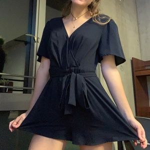 Navy romper